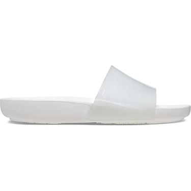 Imagem de Sandália crocs splash shine slide white - 34