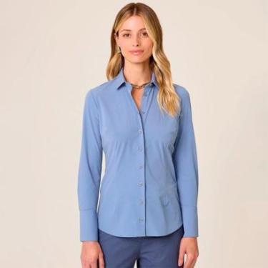 Imagem de Camisa Slim Dudalina Tech Lisa Feminino-Feminino