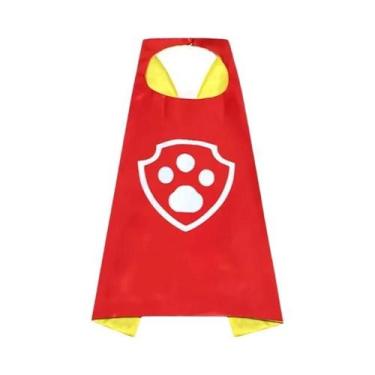 Imagem de Conjunto De Fantasia Patrulha Canina Máscara Capa Cosplay Halloween Pr