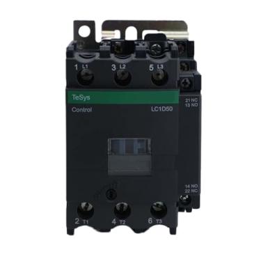 Imagem de Contator CA trifásico 65A-95A LC1D65 D80 D95 Trifásico AC380V (LC1D65,24V)