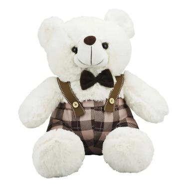 Imagem de Urso de Pelúcia Suspensório e Gravata 30cm - Fofy Toys