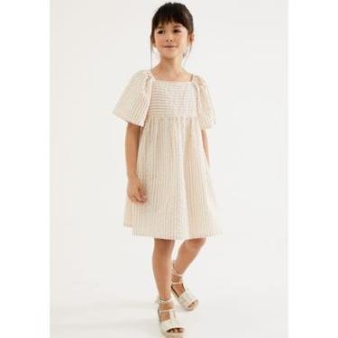 Imagem de Vestido Infantil Menina Fio Tinto-Feminino
