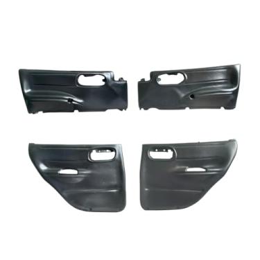 Imagem de Kit Forro de Porta Completo para Corsa Classic, 4 Portas, Jogo Completo de Revestimentos Automotivos (ELETRICO, Preto)