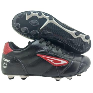Imagem de Chuteira Diavolo Classic Futebol Campo Couro-Masculino