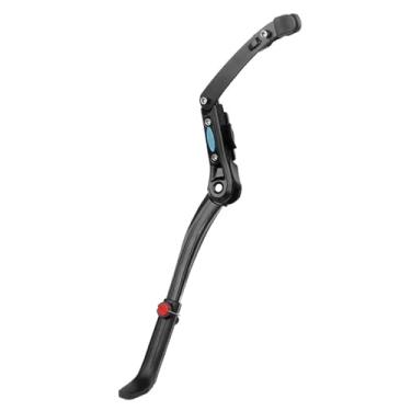 Imagem de Suporte de estacionamento para bicicleta, braçadeiras duplas, 24-29 polegadas, ajuste rápido de altura, mtb, corrente de estrada, tubos, instalação firme, suporte forte(Side Stand RKS008 L)