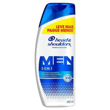 Imagem de Shampoo Anticaspa Head & Shoulders Men 3 em 1 650ml