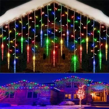 Imagem de Cortina De Luz LED De Inverno Com Efeito De Sincelos 0.3M 0.4M 0.5M Pa