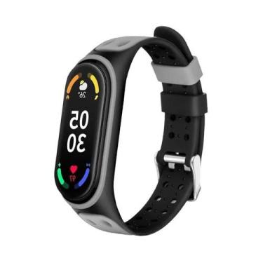 Imagem de Pulseira De Silicone Esportiva Para Xiaomi Mi Band 7 6 5 4 3, Substitu