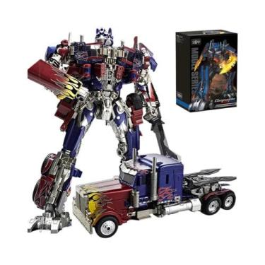 Imagem de Brinquedos De Robô Transformável De Liga De 30CM, Figuras Do Optimus J