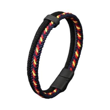 Imagem de Pulseira De Fio Com Fivela Magnética Destacável Unissex, Acessórios Ve