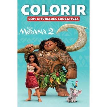 Imagem de Disney Colorir Ativ.Educativas - Moana 2 - - RIDEEL / BICHO ESPERTO, S