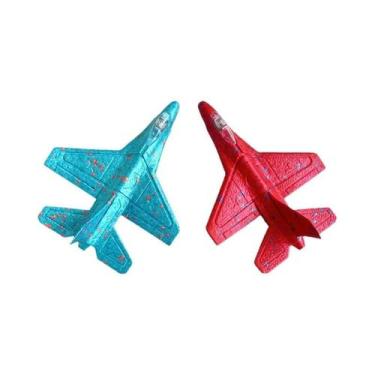 Imagem de Avião De Brinquedo Infantil De Espuma EPP Leve Para Lançamento Manual 