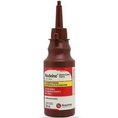 Imagem de Riodeine Topico Polivinil Pirrolidona Iodo PVPI Almotolia 100ML - RIOQ