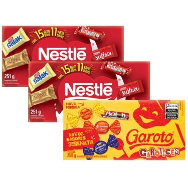 Imagem de Kit Caixa de Bombom Nestlé Especialidades 251g - 2 Unidades + Caixa de