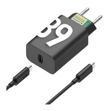 Imagem de Carregador Turbo 68w Usb-c Tipo C + Cabo Usb-c