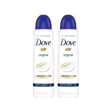 Imagem de Kit Desodorante Dove Original Aerossol  - Antitranspirante 150ml 2 Uni