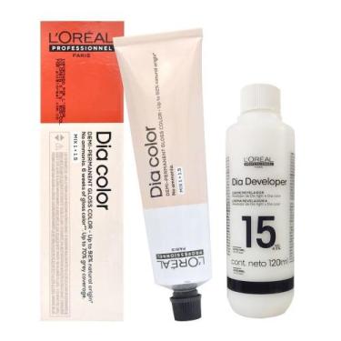 Imagem de Tonalizante Dia Color 5.5 + Cr Revelador 15vol 120ml Loreal - Loreal P