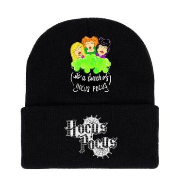 Imagem de Chapéu de malha Hocus Pocus Anime Winter Beanie para adultos - yiweisa