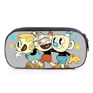 Imagem de Bolsa de lápis Cupheads Big Capacity Oxford Waterproof 85g - Yiweisai