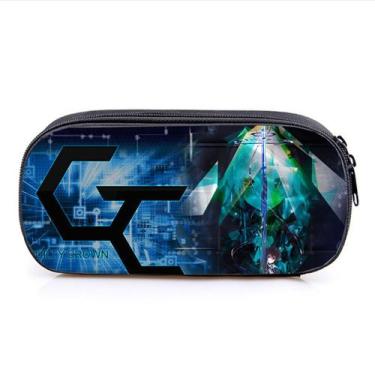 Imagem de Bolsa de lápis Guiltys Crowns Anime Pencil Box Oxford 21,5x10x5,5cm - 
