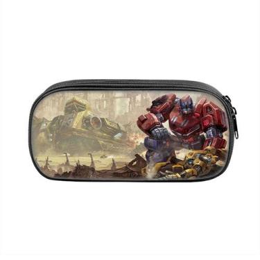 Imagem de Bolsa de lápis Transformers Optimus Primes Convoys Poliéster - Yiweisa