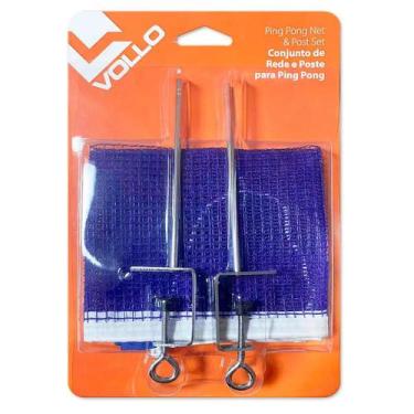 Imagem de Rede De Tênis De Mesa Com Poste Vt705 Vollo, Azul