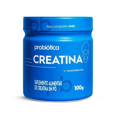 Imagem de Creatina Monohidratada Pura (100g) Probiótica-Unissex