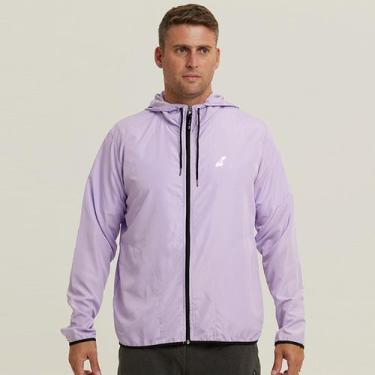 Imagem de Jaqueta Corta Vento Masculino Lilás WSS Brasil Quilha, Roxo, G