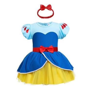 Imagem de Macacão Costume Snow Baby Girls, macacão de bebê de 6 a 9 meses com fa