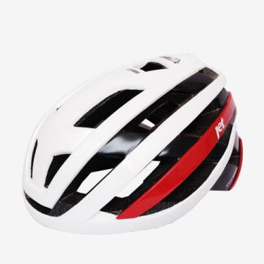 Imagem de Capacete Ciclismo Com Led Jet Hawker Bike Ventilado MTB Speed Ajuste T