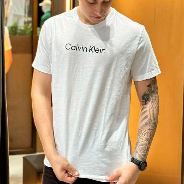 Imagem de CAMISETA MASCULINA CALVIN KLEIN BRANCA CKSM104 0900 Calvin Klein-Masculino