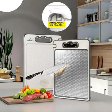 Imagem de Tábua De Corte Dupla Face De Titânio Para Cozinha, Taboa Churrasco Car