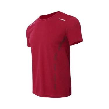 Imagem de Camiseta Fitness Masculina plus Size De Secagem Rápida Com Estampa, Ma