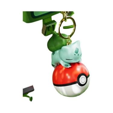 Imagem de Chaveiro Pokémon Brilhante E Fofo: Pikachu, Piplup, Bulbasaur E Pokebo