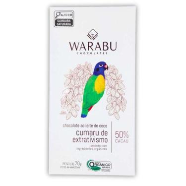 Imagem de Chocolate com Cumaru 50% (70g) - Warabu