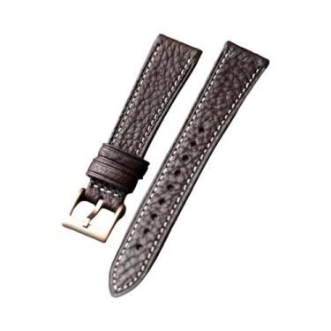 Imagem de Pulseira De Couro Artesanal Masculina De Liberação Rápida 18 19 20 22M