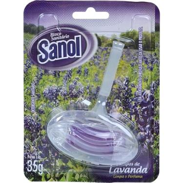 Imagem de Sanol Bloco Sanitário Com Aparelho Campos De Lavanda 35 G Roxo
