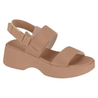 Imagem de Sandália Papete Feminina Nude Moleca 5503.124-Feminino