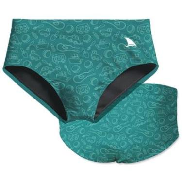 Imagem de SUNGA INFANTIL CRAZY SEA COM FORRO E PROTEÇÃO UV 50+ KAUNA-Masculino