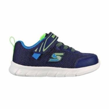 Imagem de TENIS COMFY FLEX MINI TRAINER 407305N-NVLM - AZUL MARINHO/VERDE CLARO 21-Unissex