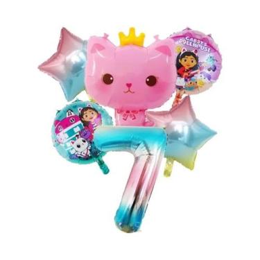 Imagem de Decoração De Festa De Aniversário Para Meninas, Balões Metálicos, Supr