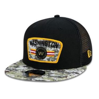 Imagem de Boné 9Fifty Trucker Washington Salute To Service NFL Snapback Aba Reta New Era Masculino-Masculino