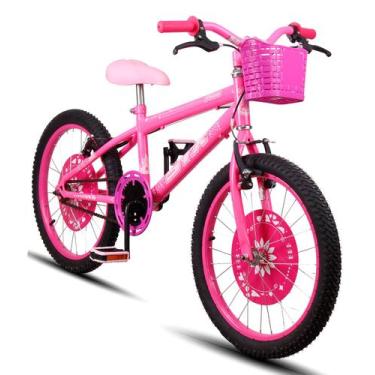 Imagem de Bicicleta Infantil Aro 20 Feminina STX Princess Menina 6 a 10 Anos Fre