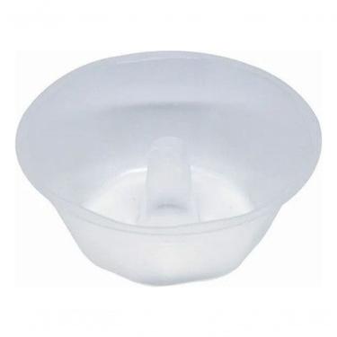 Imagem de Forma para Mini Pudim Descartável Forma C Tampa Forneável 120 ml 100 Unidades Transpare...