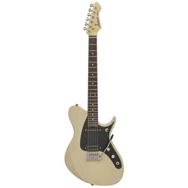 Imagem de Guitarra Elétrica Aria Pro II J-1 com 24 Trastes e Captadores Alnico-5 See-through Vint...