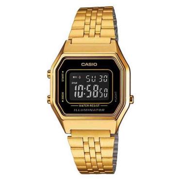 Imagem de Relógio Casio Unissex Vintage LA680WGA-1BDF-Masculino