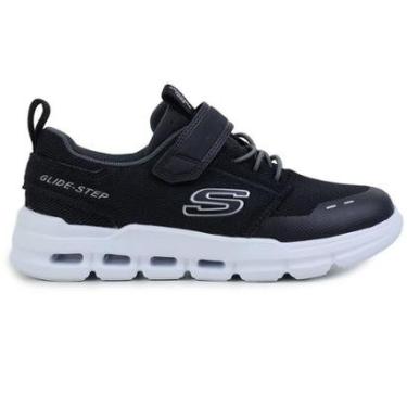 Imagem de Tênis Infantil Meninos Skechers Glide Step Preto - 4041-Masculino