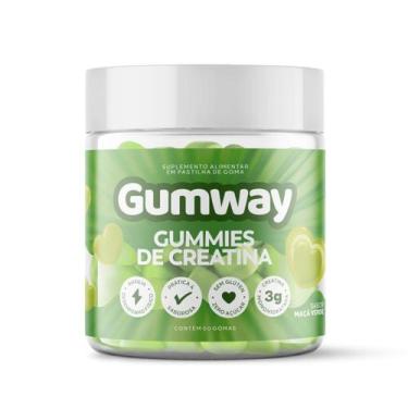Imagem de Creatina em Goma 3g 60 Gummies Gumway Pre Treino Energia Força Maça Ve