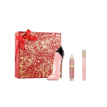 Imagem de Carolina Herrera Good Girl Blush Perfume Feminino 80ml + Gloss Nude + 