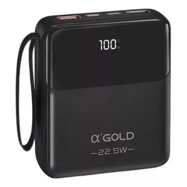 Imagem de Carregador Portátil Power Bank 10000mah Turbo Compacto - a'gold